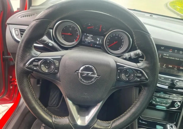Opel Astra cena 69900 przebieg: 130000, rok produkcji 2018 z Wieliczka małe 232